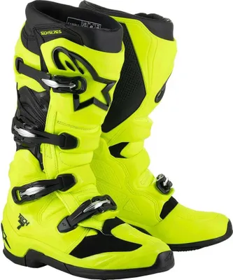Produktbild von Alpinestars Stiefel Tech 7 Gelb Neon Schwarz