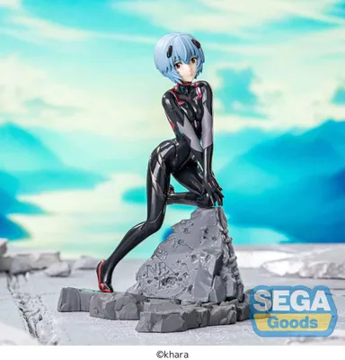 Produktbild von Evangelion: 3.0+1.0 Thrice Upon a Time Luminasta PVC Statue Vignetteum Tentative Name : Rei Ayanami 30th Anniversary Ver. 19 cm