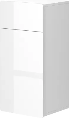 Immagine prodotto di Mobiletto bagno Vicco Izan Bianco 36.6 x 76.6 cm con cassetto e anta, Model 41517