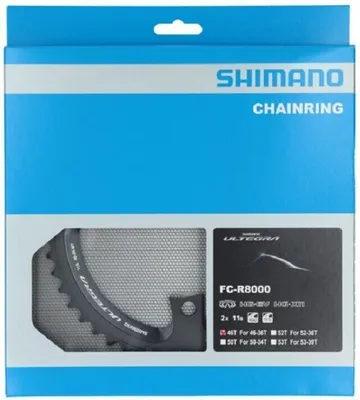 Immagine prodotto di Shimano Y1W898010 Convertitore 110 BCD-Asimmetrico 46T 1.0