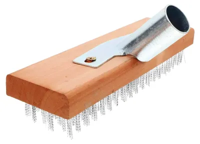 Produktbild von Stahlbürste für die Reinigung von Terrassen und Betonflächen