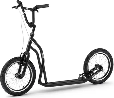Produktbild von Tretroller Yedoo Steel S1616 Dogscooter Scooter Roller Cityscooter schwarz