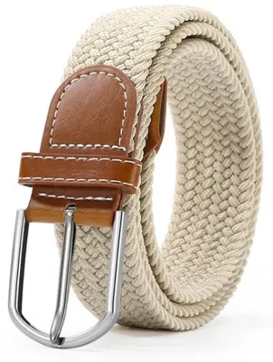 Image de Go Go Gadget – Ceinture élastique tressée, extensible, aspect camel