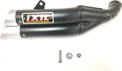 Zdjęcie produktu dla Tłumik tylny IXIL Hyperlow stal nierdzewna czarny / zaślepka aluminiowa - XM3357XB