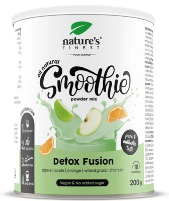 Produktbild von DETOX FUSION - Pulver mit Reisdrinkpulver, Agavenpulver, Apfelpulver - 200 g