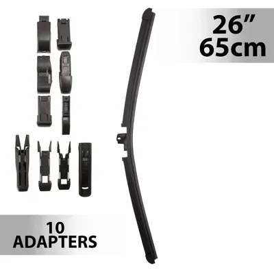 Immagine prodotto di Spazzola per la pulizia di pavimenti da 26"/65 cm, con 10 adattatori