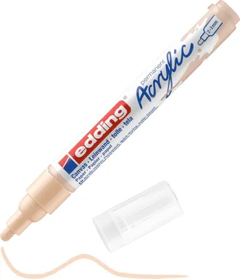 Obrázok produktu pre Edding - Akrylový popisovač EDDing E -5100 M teplá béžová | 1 kus | 10 kusov