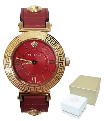 Zdjęcie produktu dla Zegarek damski Versace Tribute czerwono złoty - VEVG00620
