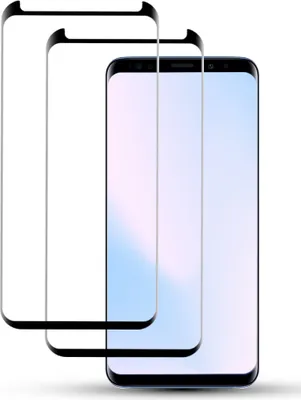 Obrázek produktu pro 2 balení ochranného krytu displeje Samsung S8 PLUS z tvrzeného skla 9H