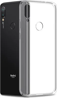 Obrázek produktu pro Kryt mobilního telefonu Xiaomi Redmi Note 7 Silikonové pouzdro Ochranný kryt Transparentní