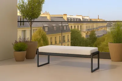 Productafbeelding van Pufa, tweepersoons, voor de tuin, terras, buitenshuis, model MONAKO