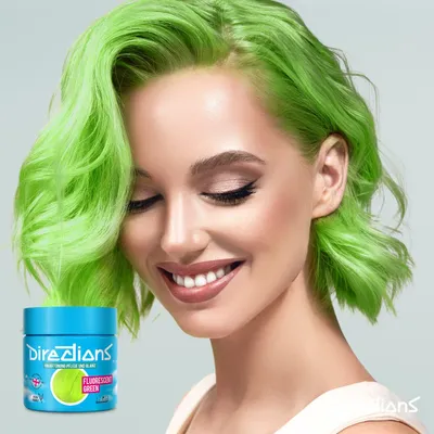 Produktbild von La Riche - Directions Haartönung bunte Haarfarbe - Fluorescent Green 100 ml