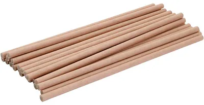 Image de Pailles Creativ Company de papier kraft non blanchi, 250pcs.