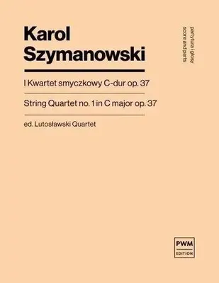 Productafbeelding van Strijkkwartet in C-groot, op. 37 - Karol Szymanowski