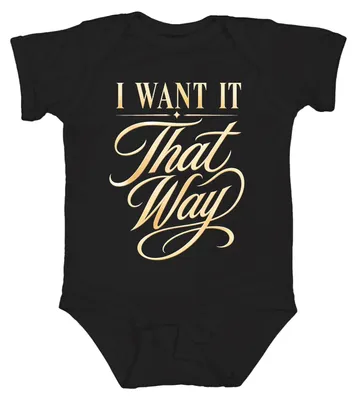 Productafbeelding van IK WIL HET ZO Lied, concert, tournee, muziek, statement, sarcasme, babybody, zwart, maat 3/6