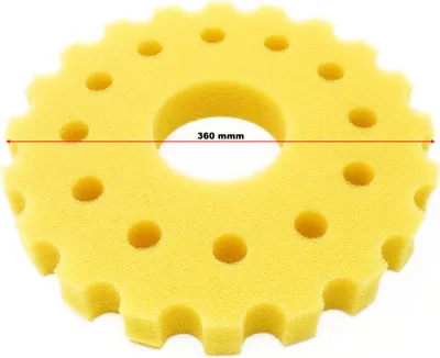 Obrázok produktu pre Náhradný diel SunSun pre tlakový rybníkový filter CPF-20000/30000 špongia žltá, rybníkový tlakový filter UVC lampa, účinný rybníkový filtračný systém