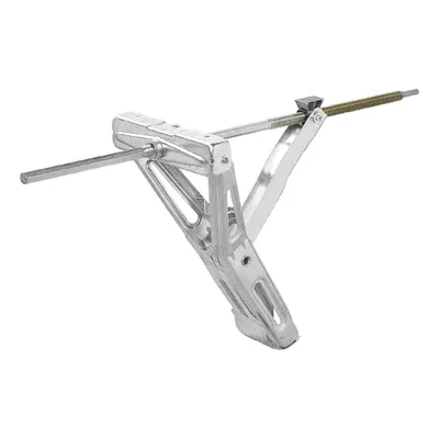 Image de Support d'angle de caravane 1000kg 605x280mm H:470mm incl. mécanisme de nivellement étendu