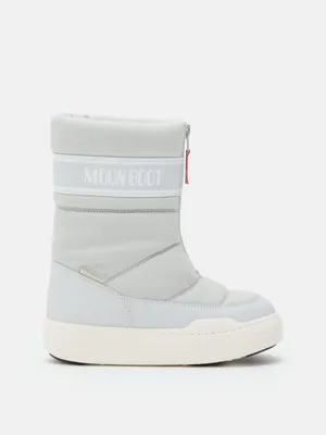 Produktbild von Moon Boot JR Park Zip High WP | Kinder | GLACIER GREY | 35