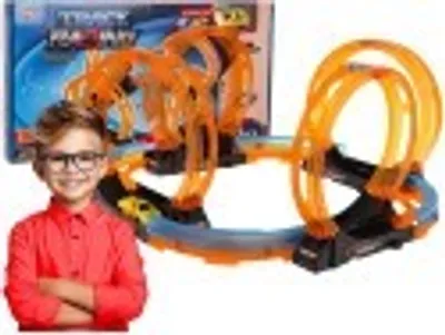Image de circuit de course de voitures + 4 boucles 23 eq. pour les enfants