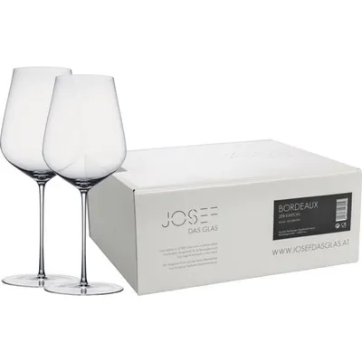 Obrázok produktu pre Pohár JOSEF Bordeaux v dvojdielnej darčekovej kazete