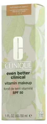 Produktbild von Clinique Even Better Clinical Vitamin Makeup SPF 50 Light Medium Warm 1 (30 ml)
