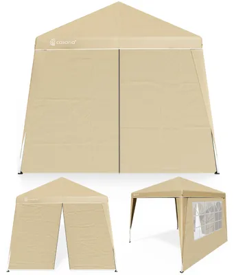 Immagine prodotto di CASARIA® Gazebo Pop-up 3x3m Padiglione Incl 2x Pannelli Laterali Colori a Scelta Protezione UV50+ Borsa Pieghevole Tenda Festa Eventi Esterno Giardino