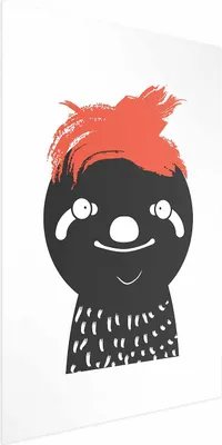 Produktbild von Posterpapier Poster - Crazy Sloth 29.7x42 cm Für Kinder e-A-0119-ao-a
