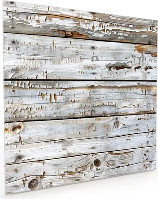 Produktbild von Küchenrückwand Spritzschutz Glas mit Motiv Verwitterte Holzbretter 40 x 40 cm