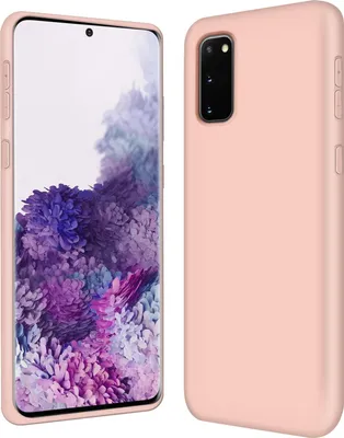 Immagine prodotto di Custodia Samsung Galaxy S20 telefono cellulare copertura protettiva custodia in gel di silicone custodia del telefono cellulare, rosa
