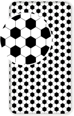 Imagen del producto de Tejidos. Sábana para fútbol, tamaño 90 x 200 + 25 cm