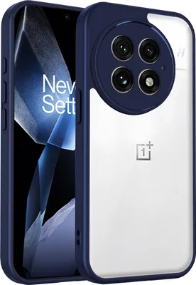 Produktbild von Hülle für OnePlus 13 Transparente Rückseite TPU Bumper Stoßfest Handyhülle Blau