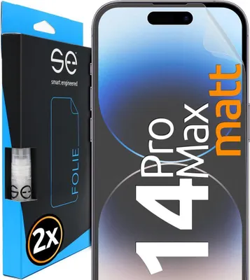 Produktbild von Smart Engineered SE0-F0102-0275-22-M, Apple, iPhone 14 Pro Max, Kratzresistent, Transparent, 2 Stück(e)