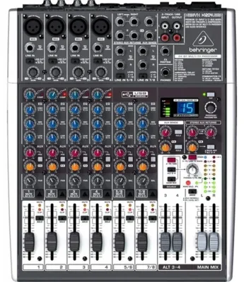 Obrázok produktu pre Behringer Xenyx X1204USB, 12 kanály/kanálov, Šedá