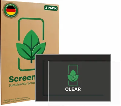 Produktbild von 2x ScreenLeaf Schutzfolie für Dacia Bigster 2025-2026 10" nachhaltiger Displayschutz Display Schutz Folie Klar Transparent