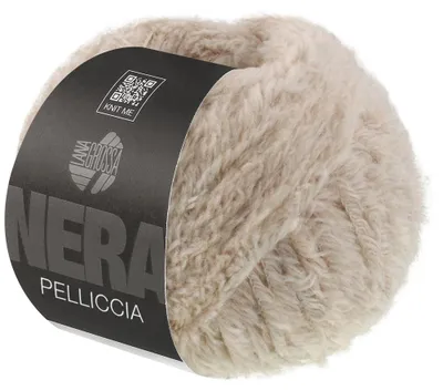 Produktbild von Lana Grossa PELLICCIA (NERA) 50 g Pelzeffektgarn aus Baby Alpaka & Merino extrafine Farbe 002 - Beige