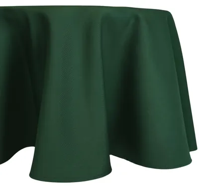 Immagine prodotto di Tovaglia Ø 160 cm per tavolo da cucina e da pranzo in verde scuro