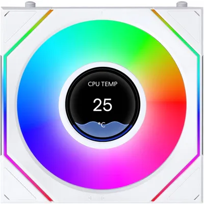 Imagen del producto de Lian Li UNI FAN SL-INF LCD FLEX 120 Wireless, ventilador para PC, (pack de 3)