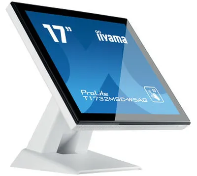 Imagen del producto de iiyama ProLite T1732MSC-W5AG, 43,2 cm (17"), 1280 x 1024 píxeles, LED, 5 ms, Blanco