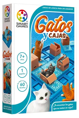 Produktbild von SmartGames - Katzen und Boxen | Puzzle für Erwachsene und Kinder mit 60 Herausfo