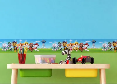 Produktbild von AG design Fliesenaufkleber  Paw Patrol 0,14 x 5 m 9 Stück