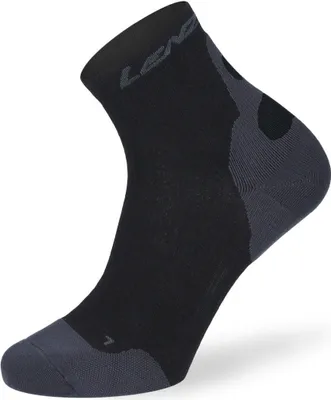 Produktbild von Lenz Compression 8.0 Low Merino Socken, schwarz, 39-41