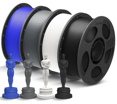 PLA+ Filament 1,75 mm, 4 kg, 4 Farben, für 3D-Drucker