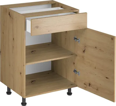 Obrázok produktu pre Modul kuchynskej linky so zásuvkou a policami Modul kuchynskej linky