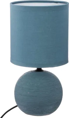 Obrázok produktu pre Atmosphera | Stolná lampa - 25 cm - Modrá - Štýlové osvetlenie - Ideálne do obývačky a spálne