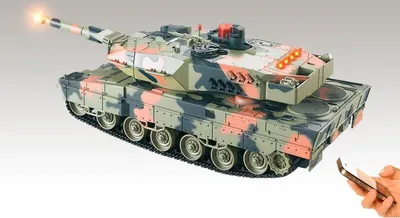 Produktbild von iSuper iTank-016, Panzer mit BT-Steuerung via iApp, grün