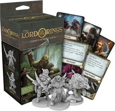 Produktbild von Asmodee Der Herr der Ringe: Reise durch Mittelerde - Schurken von