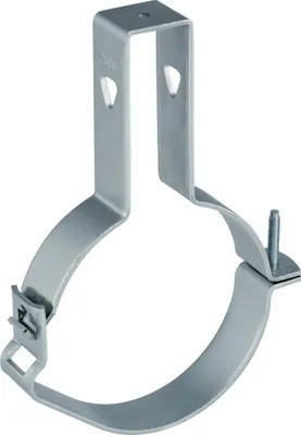 Image de Geberit GE Pluvia, collier de serrage, réglable, d110 mm, pour rail porteur, 1 pièce.