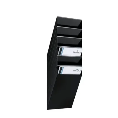 Produktbild von DURABLE Prospektspender FLEXIBOXX 6 A4 hoch 6 St., schwarz