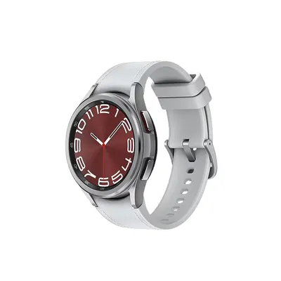 Produktbild von Galaxy Watch 6 Classic mit LTE: Stilvolle 43 mm Smartwatch in Silber– Jetzt bei Kaufland mit dem Telekom Smart Connect S Tarif