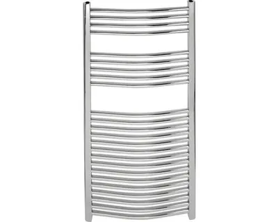 Image de Radiateur de salle de bains Novaservis arrondi 160x45 cm chrome